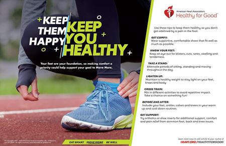 Happy feet infographic Happy feet infographic