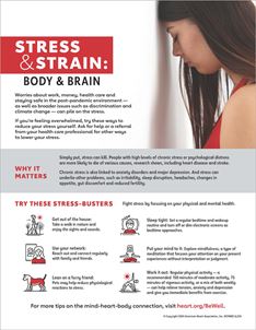 Stress Strain Body Brain Infographic Stress Strain Body Brain Infographic thumbnail
